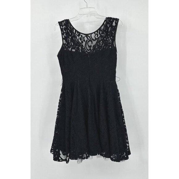 Cache Black Lace Dress - Picture 6 of 8